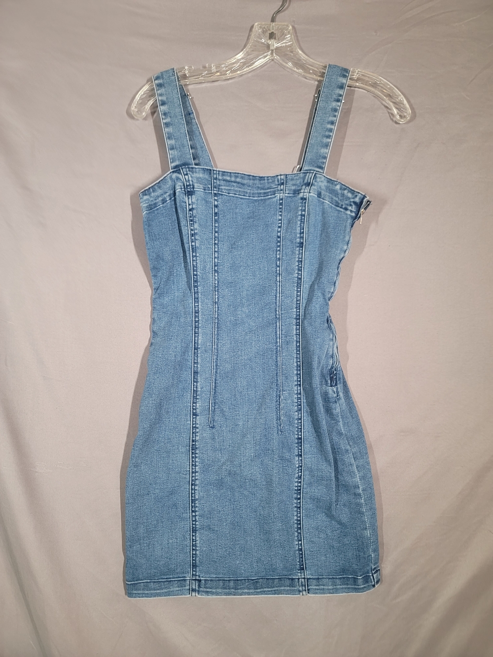 Forever 21 Light Blue Denim Mini Dress